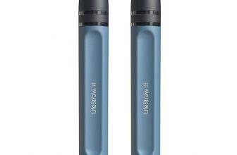 LifeStraw Peak Series Personal Water Filter Straw 2 Pack