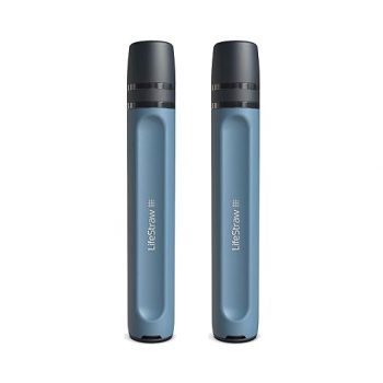 LifeStraw Peak Series Personal Water Filter Straw 2 Pack