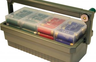 MTM SSC Shotshell Box Caddy with 4 Shell Stackers