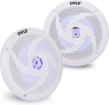 Pyle Marine Speakers 1 pair size 5.25 Inch