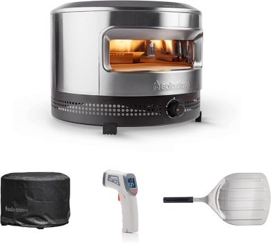 Solo Stove Pi Prime Stainless Steel Propane Outdoor Pizza Oven