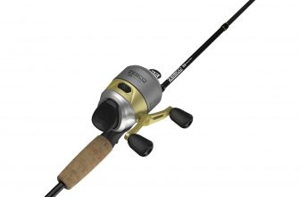 Zebco 33 Spincast Reel and 2-Piece Fishing Rod Combo