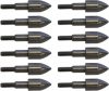 12-Pack NAP 5/16" 100gr Steel Field Points for Archery