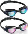 2-Pack Aegend Kids' Anti-Fog Swim Goggles