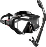 Aegend Snorkel Mask w/Dry Top