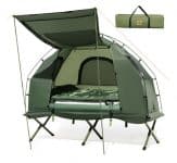 Goplus 1-Person Waterproof Camping Tent Cot