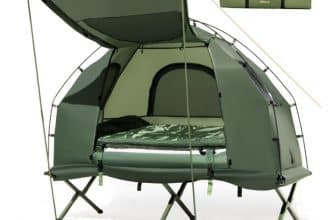 Goplus 1-Person Waterproof Camping Tent Cot