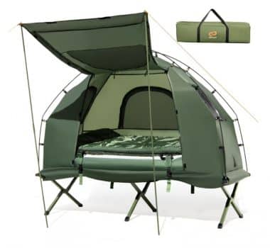 Goplus 1-Person Waterproof Camping Tent Cot
