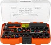 Klein Tools 65400 KNECT Essential Pass Through Impact Socket Set