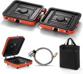 Portable 2 Burner Camping Stove