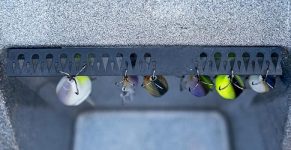 T-H Marine Tackle Titan Fishing Lure Rack – 14" Black