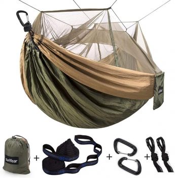 106'' Sunyear Camping Hammock w Mosquito Net