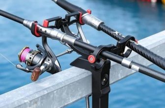 2-Pk Eyoyofishcam Clamp-On Dual Fishing Rod Holder