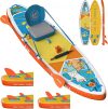 34" Stand Up Inflatable Paddle Board with Seat