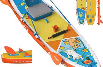 34" Stand Up Inflatable Paddle Board with Seat