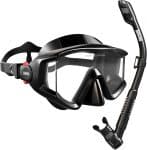 Aegend Snorkeling Gear for Adults with Travel Mesh Bag