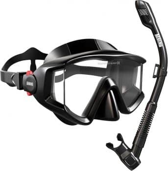 Aegend Snorkeling Gear for Adults with Travel Mesh Bag