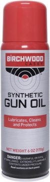 Birchwood Casey Synthetic Gun Oil 6-Ounce Aerosol Long-Lasting Gun Lubricant