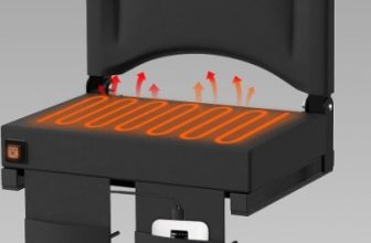 HOPERAN Heated Stadium Seats for Bleachers with Back Support