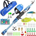 Kid's Fishing Pole Starter Kit w/ Tackle Box