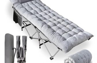 Outdoor Camping Travel Cot and Cot Pad