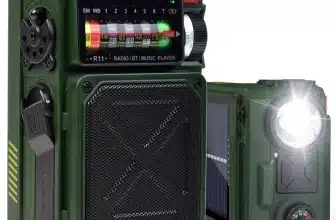 Solar Emergency Radio with 4000mAh Power Bank