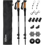 Awstrokine Carbon Fiber Trekking Poles