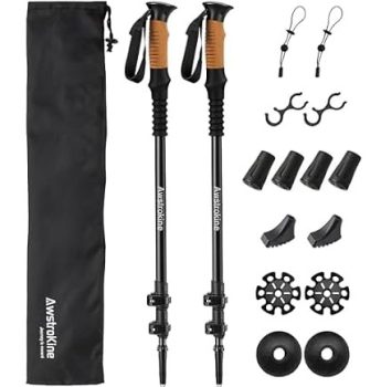 Awstrokine Carbon Fiber Trekking Poles