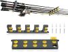 Booms Wall Mount Fishing Rod Holder for Garage