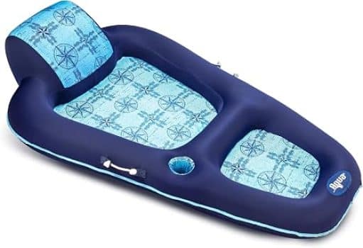 Aqua Luxury Water Lounge Inflatable Pool Float