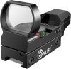 CVLIFE 1X22X33 Red Green Dot Gun Sight