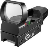 CVLIFE 1X22X33 Red Green Dot Gun Sight