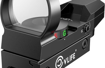 CVLIFE 1X22X33 Red Green Dot Gun Sight
