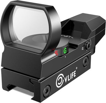 CVLIFE 1X22X33 Red Green Dot Gun Sight