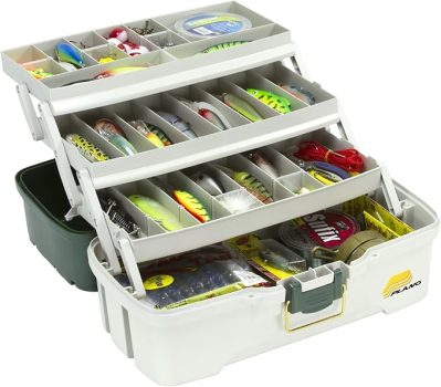 Plano 3-Tray Tackle Box with Dual Top Access