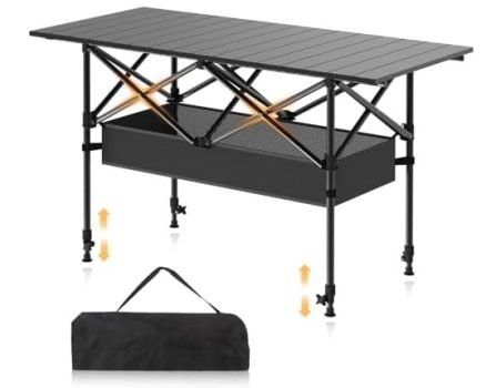 RootRise Folding Roll-Up Camping Table