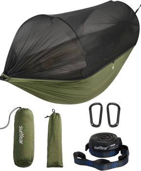 Sunyear Camping Hammock with Spacious Net