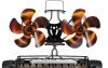 Wood Stove 10 Blade Fan Compatible for Buddy Heater