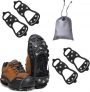2 Pairs Non Slip Gripper Spikes Snow and Ice Crampons