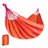 2-Person Brazilian-Style Cotton Double Hammock