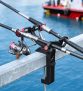 2-Pk Eyoyofishcam Clamp-On Dual Fishing Rod Holder