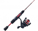 36″ Ugly Stik Carbon Ice Fishing Spinning Rod & Reel Combo