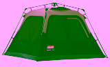 4-Person Cabin Camping Tent with Instant Setup