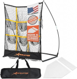 ACELETIQS 9 Hole Pitching Net with Strike Zone