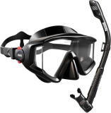 Aegend Snorkel Mask w/Dry Top
