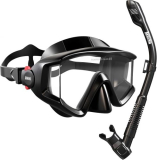 Aegend Snorkeling Gear for Adults with Travel Mesh Bag