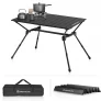Aluminum Roll up Table Foldable for Camping