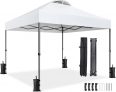 Amada 10x10ft 1-Person Setup Pop Up Canopy Tent