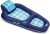 Aqua Luxury Water Lounge Inflatable Pool Float