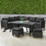 Better Homes & Gardens Brookbury 5-Piece Wicker Sectional Dining Set
